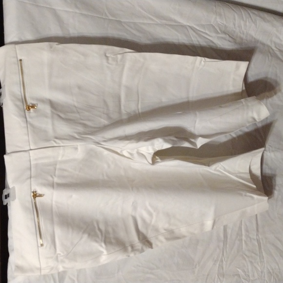 Alfani Pants - Alfani, women's luxury capris in white.